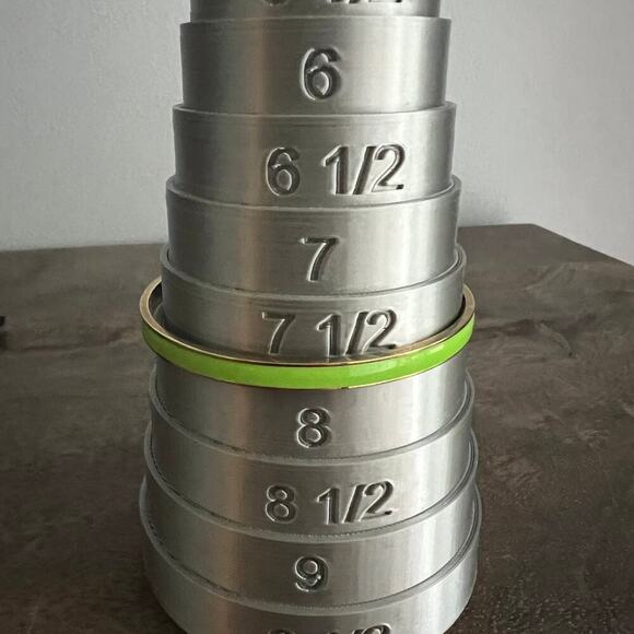 J. Crew Lime Green Enamel Gold Tone Thin Bangle Bracelet - Picture 3 of 3